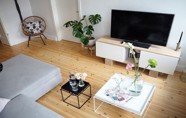 painel para TV com armazenamento