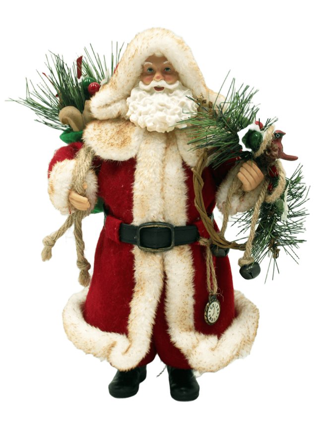 estilo decoracao natal papai noel