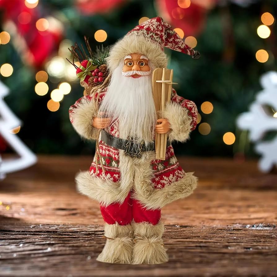 papai noel rustico decoracao