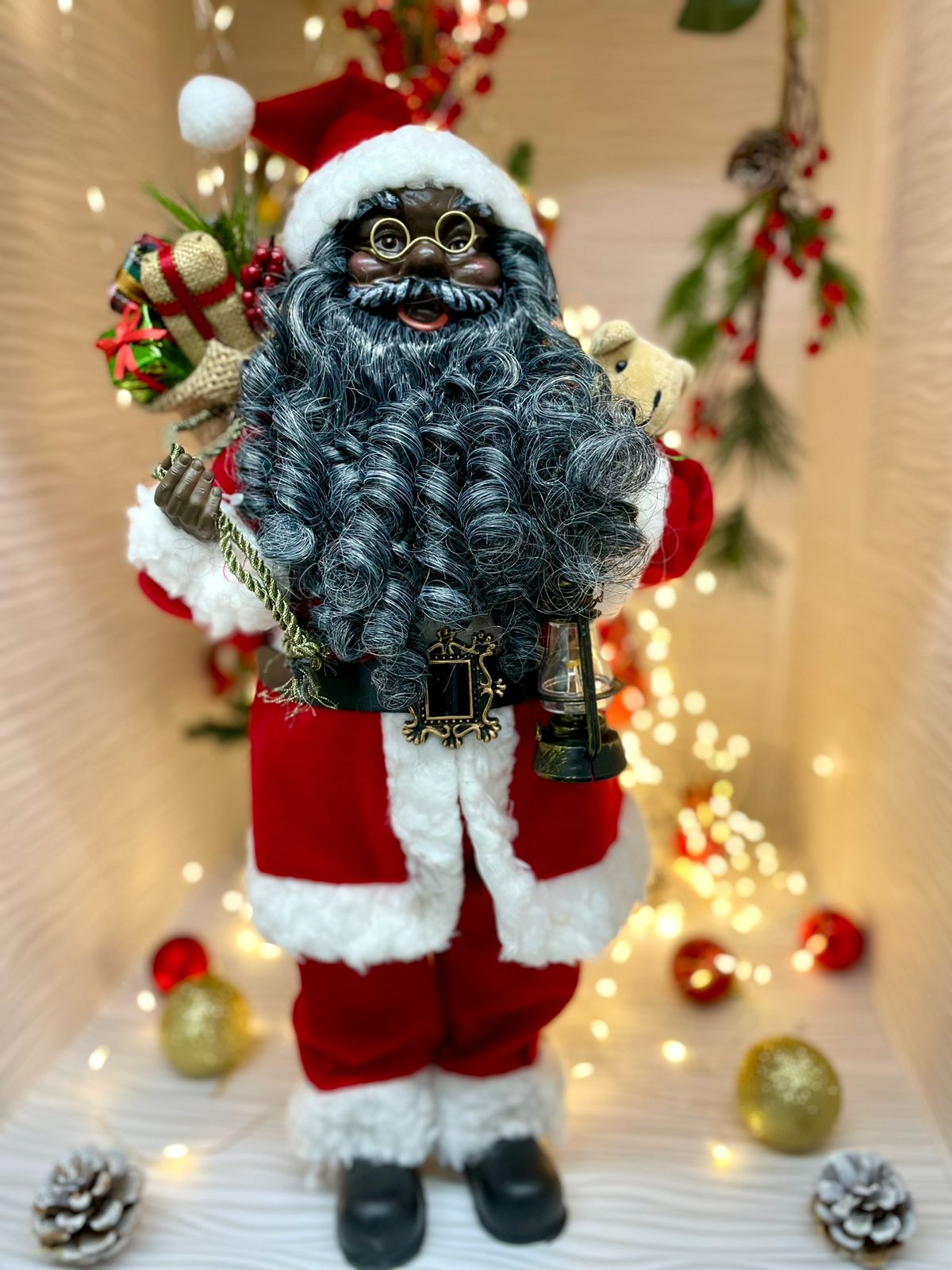 miniaturas papai noel decoracao