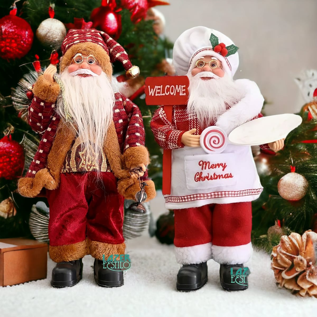ideias decoracao natal papai noel