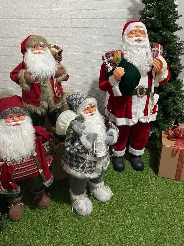 papai noel artesanal decoracao
