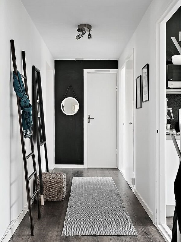 decoração preto e branco moderna
