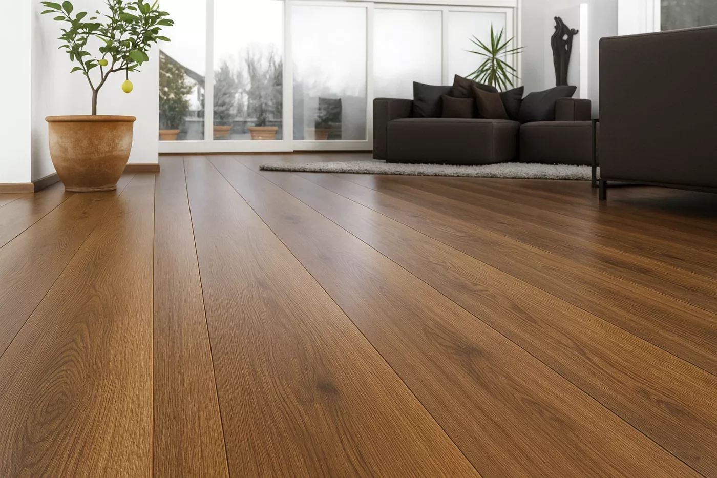 piso laminado cozinha