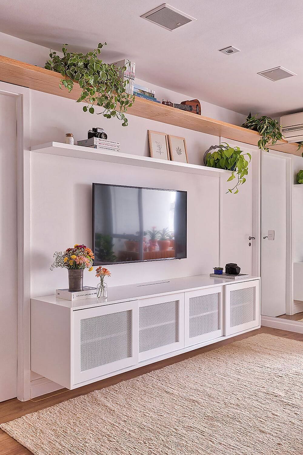 como instalar prateleira tv