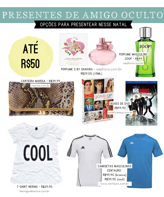 presente amigo secreto colega de trabalho mulher