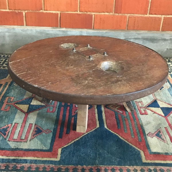 roda de madeira para artesanato