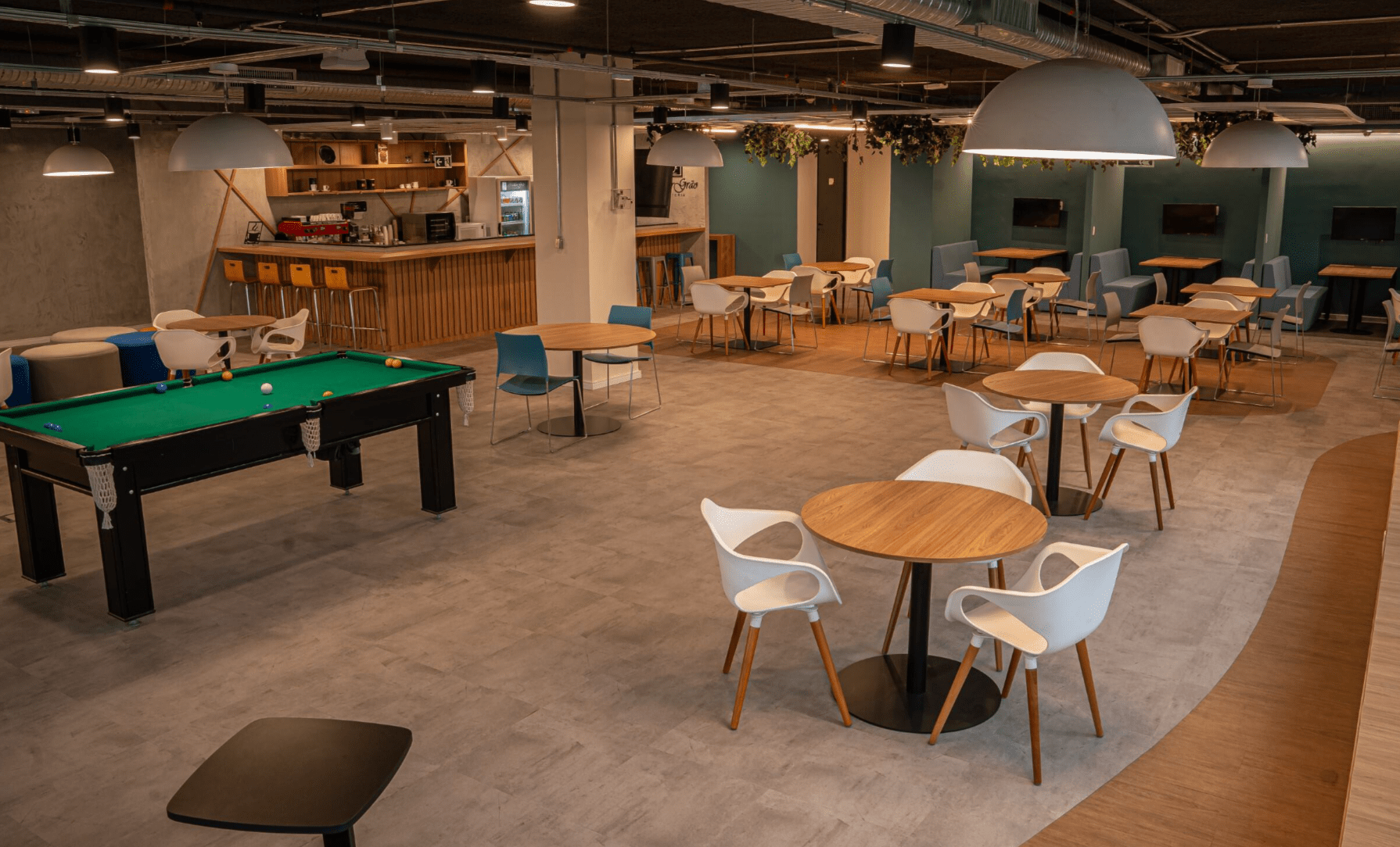 espaço de descompressão corporativo