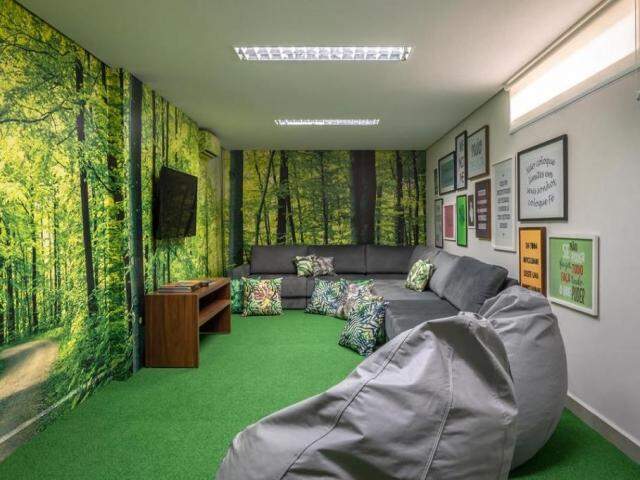 decoração sala de descanso empresa