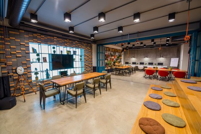produtividade e sala de descanso
