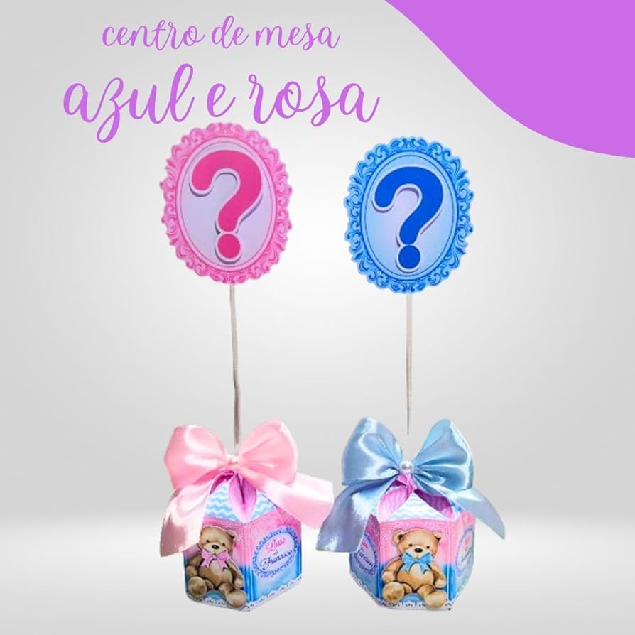porta doces cha revelacao que nao tomba