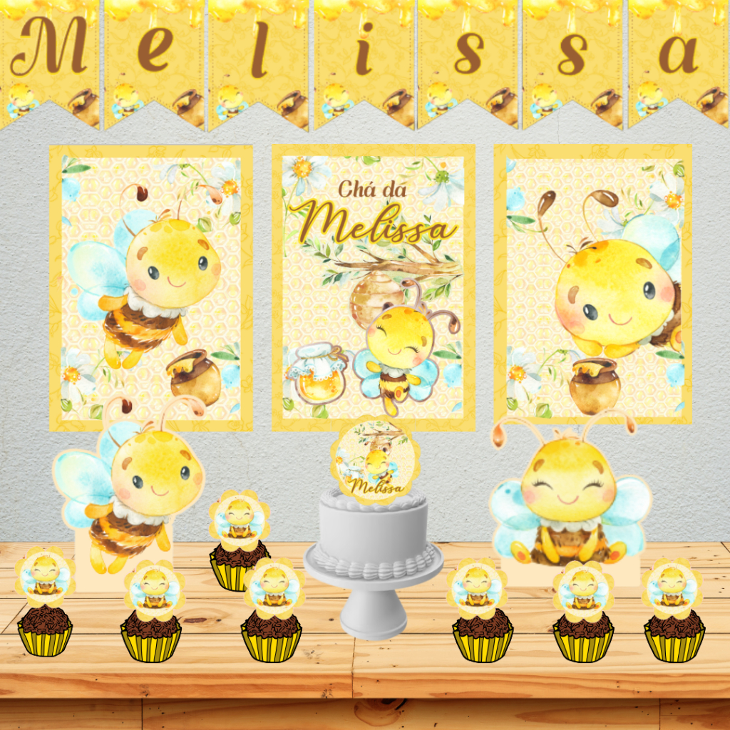 festa abelhinha ao ar livre