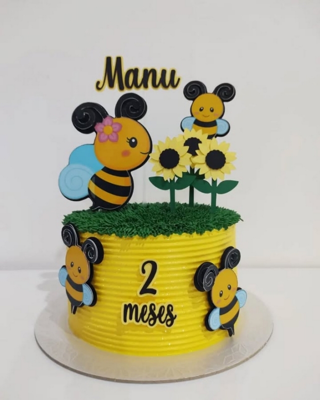 festa abelhinha simples