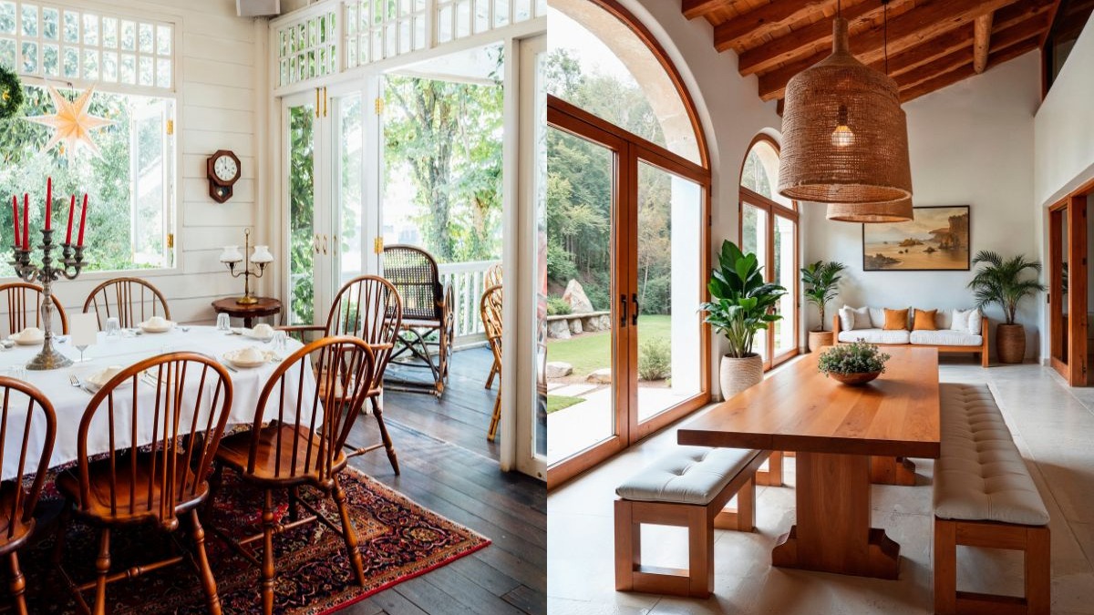 decoração estilo campo
