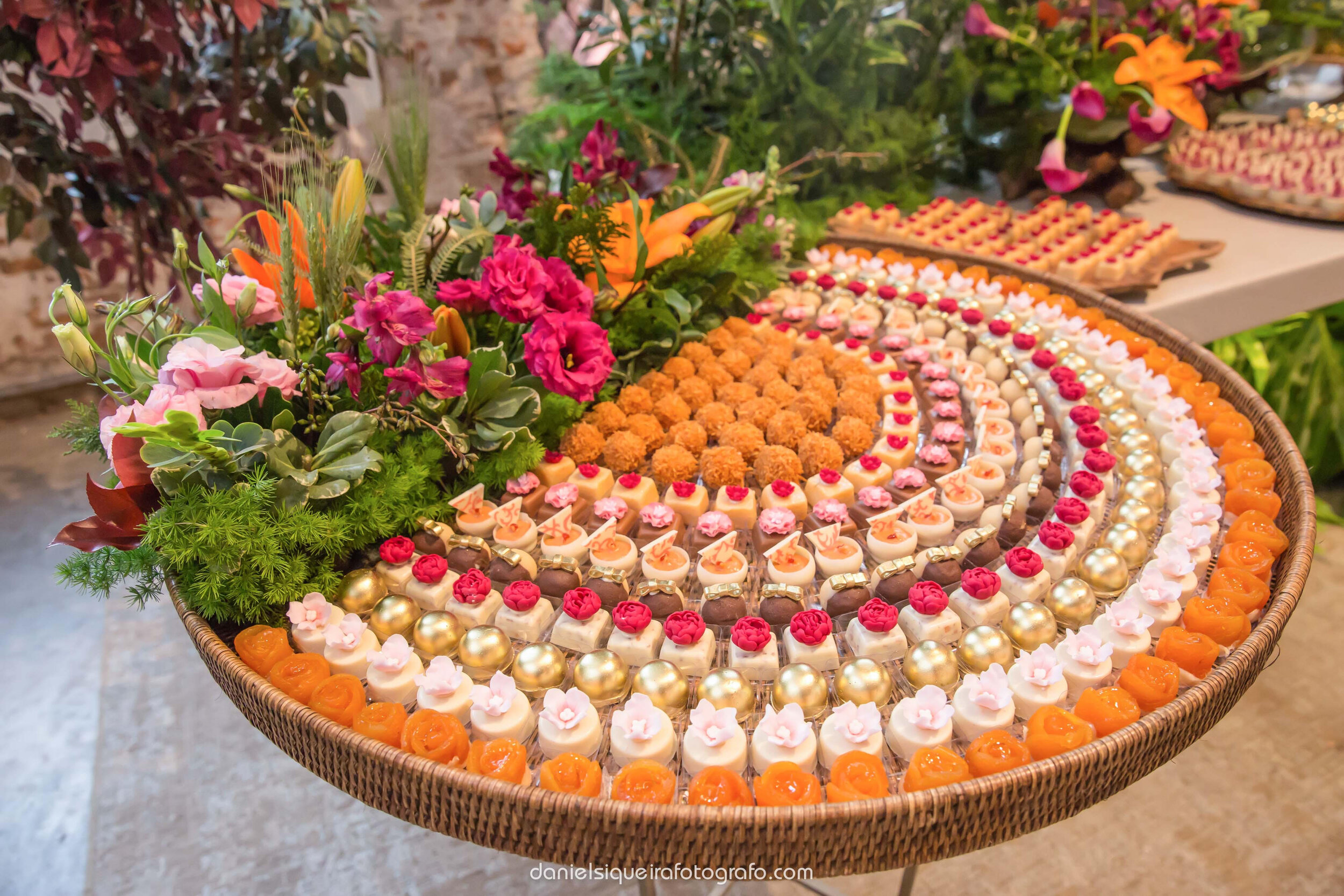suporte para doce de casamento