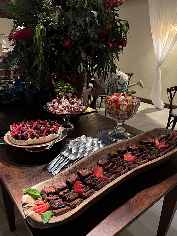 como organizar mesa de doces