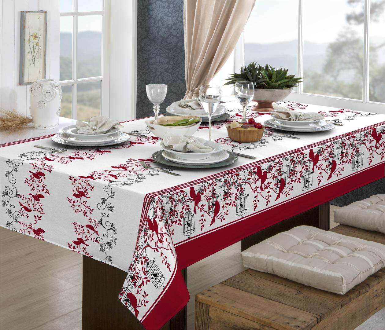 toalha de mesa para festa feminina